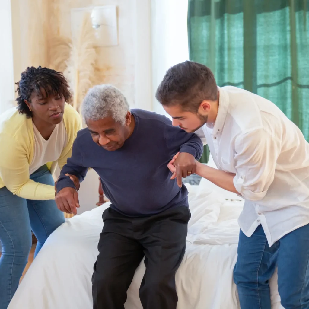 providing complex care to an elderly man